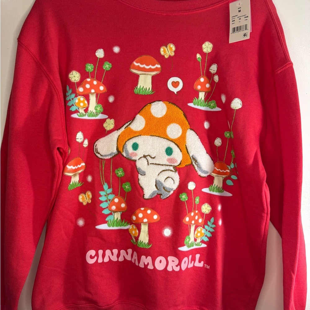 Sanrio Red Cinnamoroll Sweater
